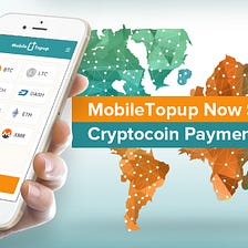Crypto Coin support added for prepaid  top up