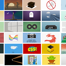 31 CSS Art pieces, one HTML tag — My Divtober 2022 Collection