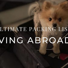 The Ultimate Packing List For Living Abroad