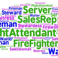 Salesman, Saleswoman, or Salesperson? How about Sales Rep?