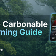 The Carbonable comprehensive Farming Guide