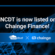NCDT Enters Chainge.Finance