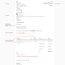 Raise an invoice for your ALTF winning