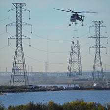 Can Helicopters be Replaced with Drones for Transmission Line Inspections?