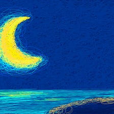Night 1: When the ocean meets the moon