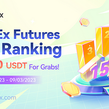 CoinEx Introduces 10 Futures Markets and Launches Futures PNL Ranking
