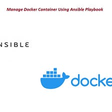 Configure WebApplication in Docker Using Ansible Playbook