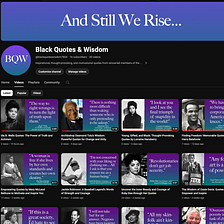 Empowering Echoes: Unveiling the Purpose Behind My YouTube Channel Featuring Quotes by Black Icons
