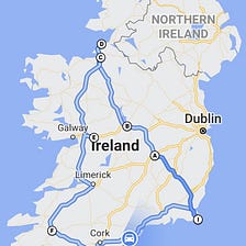 Round Ireland with a battery