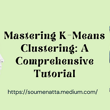 Mastering K-Means Clustering: A Comprehensive Tutorial