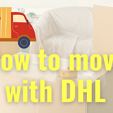 How to relocate through Germany with DHL shipping