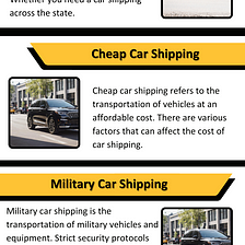 Cheap Car Shipping at A1 Auto Transport