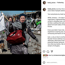 On the ground in Ukraine: Photojournalist Heidi Levine