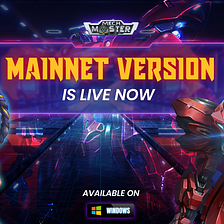 Mech Master Mainnet Has Officially Launched.
