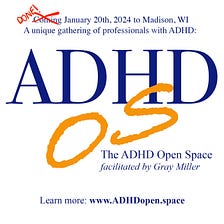 The Madison ADHD Open Space: After-Action Report