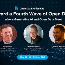 Toward a Fourth Wave of Open Data?