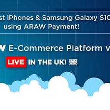 ARAW E-Commerce Platform V1.0 LIVE in the UK!
