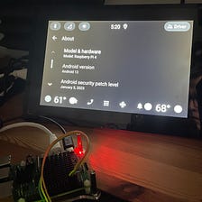 Android Automotive OS 13 on a Raspberry Pi 4