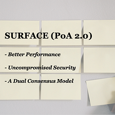 SURFACE (PoA 2.0): Better Performance, Uncompromised Security and a Dual-Consensus Model