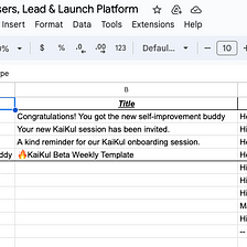 KaiKul Journey — 3rd month