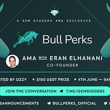 GEM DIGGERS AMA with BULL PERKS