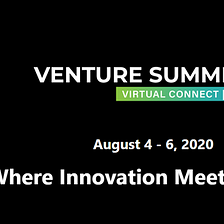 2020 Virtual Venture Summit