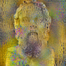 Using deep learning with style transfer