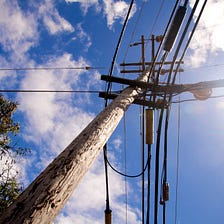 What’s on a utility pole?