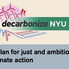 NYU Climate Activists Bring Forth “Decarbonize” Initiative