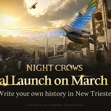 NIGHT CROWS, ONE OF 2024’S MOST ANTICIPATED GAMES, LANDS IN 170 COUNTRIES WORLDWIDE
