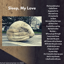 Poem: Sleep, My Love