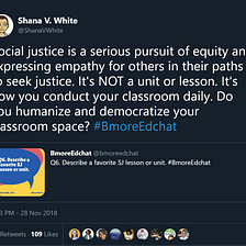 Lessons in Social Justice……