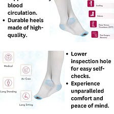 Anti Embolism Compression Socks — Knee High