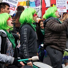 La vigilia por el aborto legal en 43 fotos