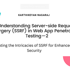Understanding Server-side Request Forgery (SSRF) in Web App Penetration Testing — 2