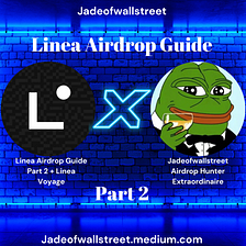 Linea Airdrop Guide- The Black Sheep — Part 2
