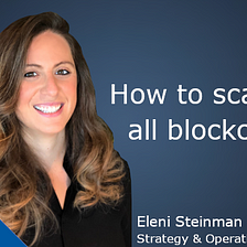 How to scale all blockchains!?