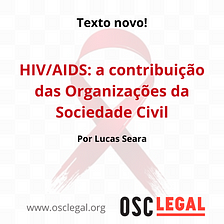 HIV/AIDS: a contribuição das Organizações da Sociedade Civil