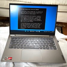 Born-Again Windows User: The Tale of a Keyboard