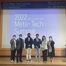 XR Digital Contents Expanding — Korea’s Meta-Tech Summit