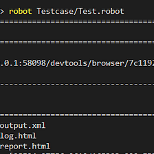 Web Automation Testing with Robot Framework