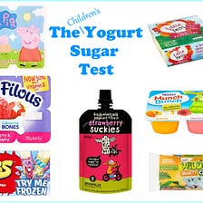 Children’s yogurt — How much added sugar?