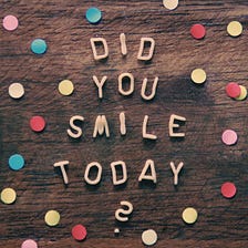 Do you know, we are born with the ability to smile :)