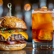 🤔 MidJourney Myth Debunked: “Image Prompt” vs. “Style Reference” — Burger vs. Cocktail?! 🍔🍸