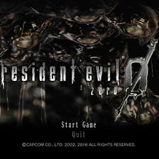 Survival of Horror: Resident Evil Zero