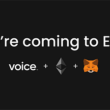 Voice’s NFT platform is coming to EVM