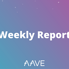 2021年 AAVE 第37週目 レポート発表