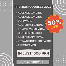 Premium Courses 2023 are Available at Cheap Prices
