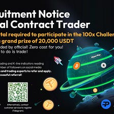 Futures Trading 100X Challenge: Win 20,000 USDT with 0 Cost!
