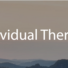 Therapy For Individuals in Menlo Park, CA